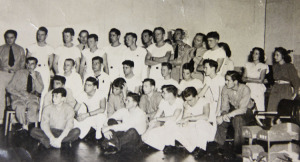 Office crew of ComNatsPac, 1946