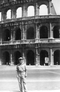 Allen in Rome, 1944 or 1945