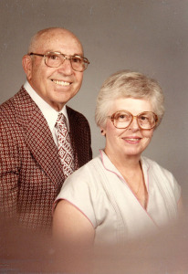 Joe and Priscilla in 1985