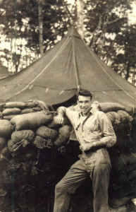 Jim in Solomon Islands in 1943