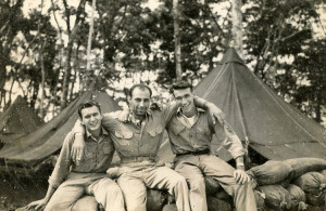New Georgia Island 1943, Jim on right