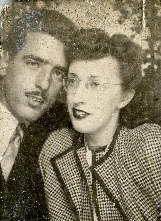 Ed and Mayme in 1946, before their marriage 