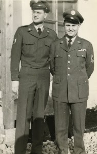 Don and Bob Schurr during Korean War