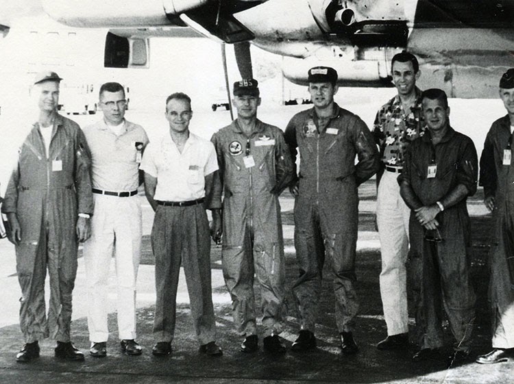 Fred (tallest at right) at McClellan Air Force Base