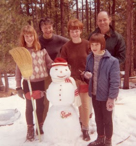 Don and Marian with daughters Patricia (left), Cathleen (center) and Deborah