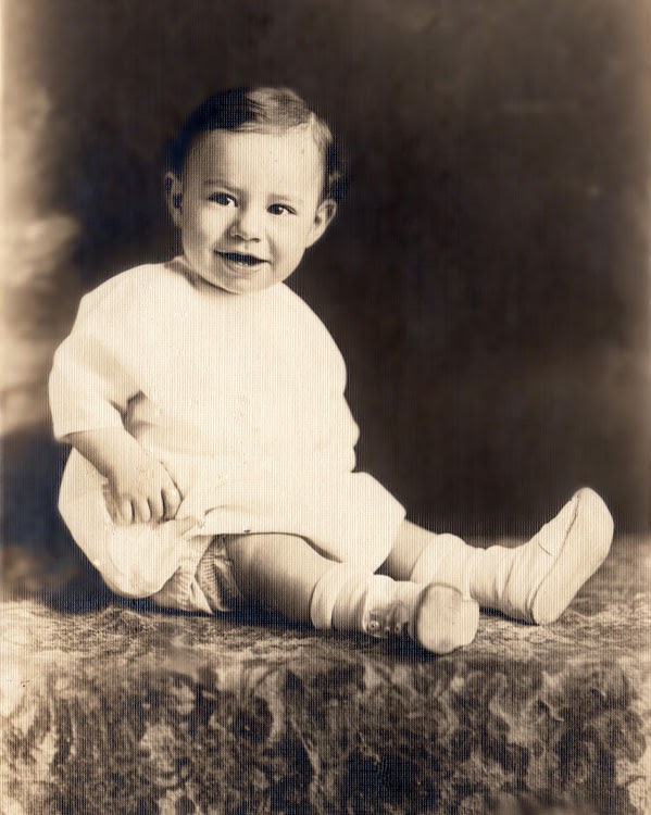 Don as a baby
