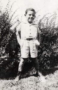 Don as a young boy